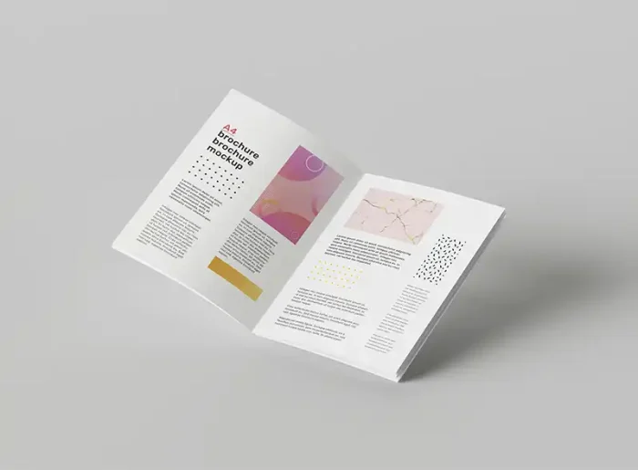 موکاپ A4 BROCHUR