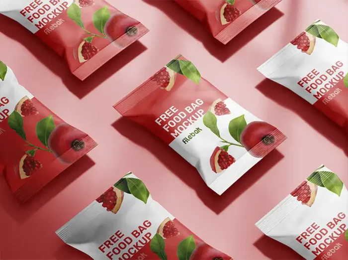 موکاپ FREE FOOD BAG