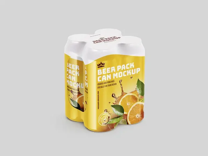 موکاپ BEER PACK
