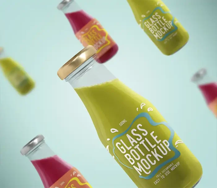 موکاپ GLASS 500 ml