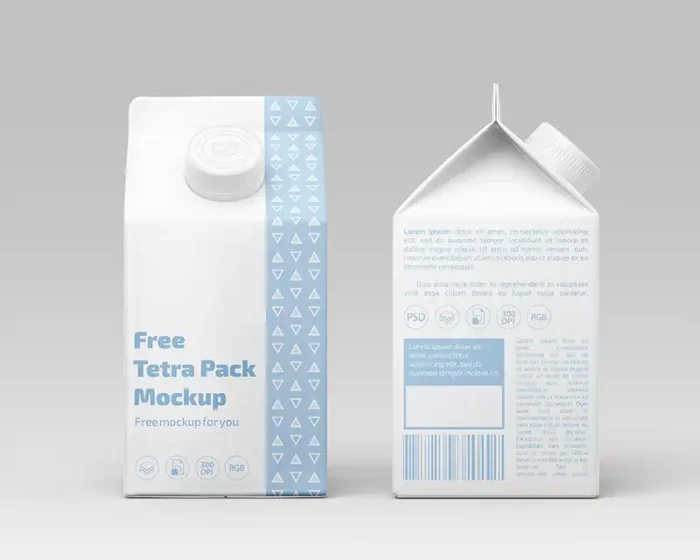 موکاپ Tetra Pack