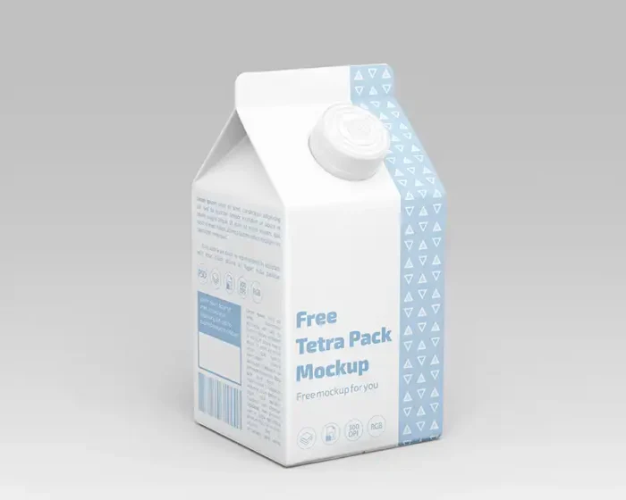 موکاپ Tetra Pack