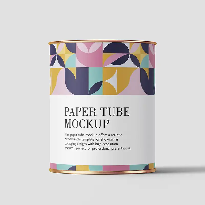 موکاپ Paper Tube