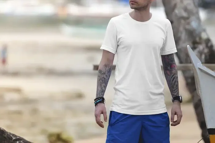 موکاپ tshirt vacation
