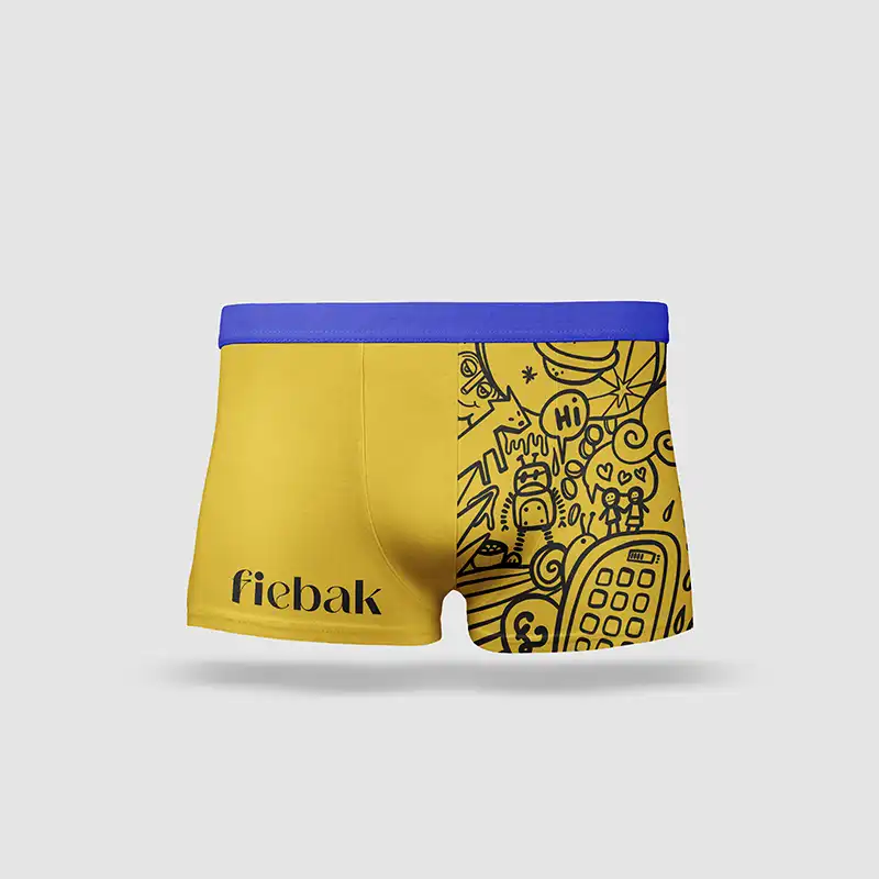 موکاپ Mens Underwear