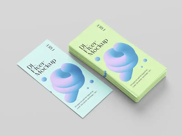 موکاپ Free DL Flyer