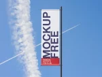 موکاپ Free Pole Banner