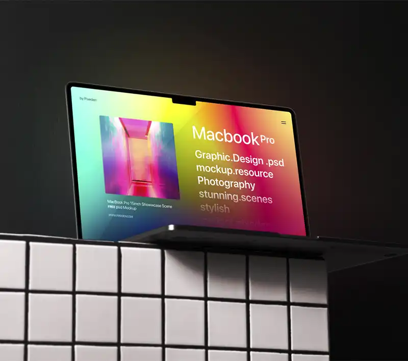 موکاپ Macbook pro