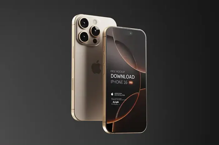 موکاپ موبایل iPhone16Pro