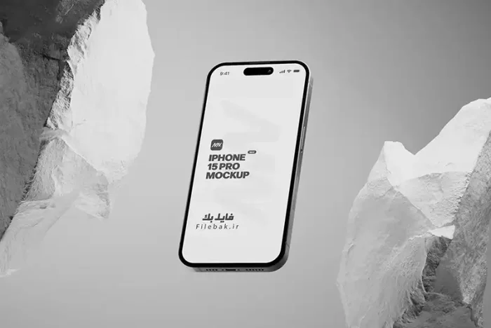 موکاپ موبایلIphone 15 Pro