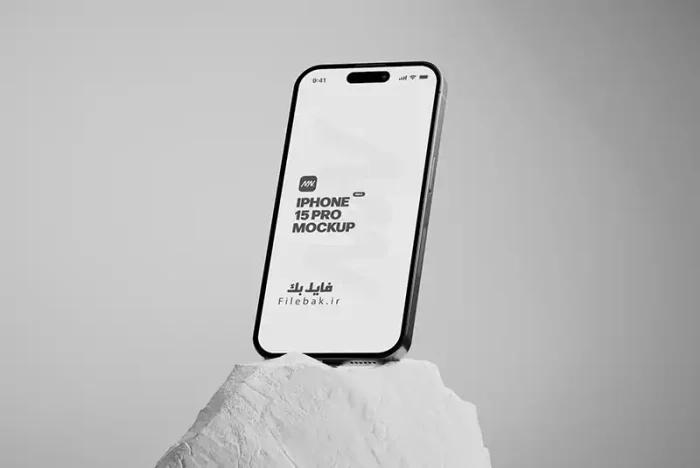 موکاپ موبایلIphone 15 Pro