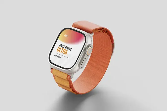 موکاپ Apple-Watch-Ultra