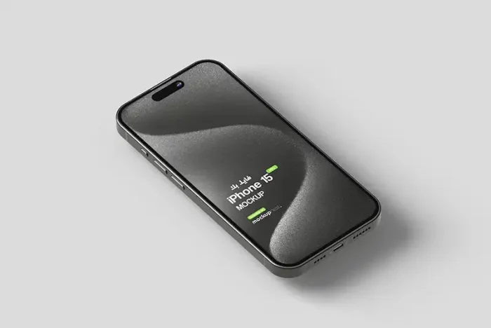 موکاپ iPhone 15 Pro