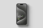 موکاپ iPhone 15 Pro