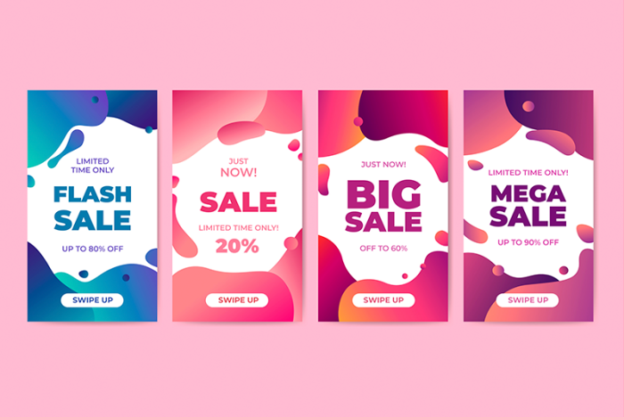 بک گراند sales banner