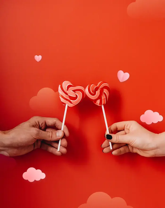 بک گراند استوری valentinen